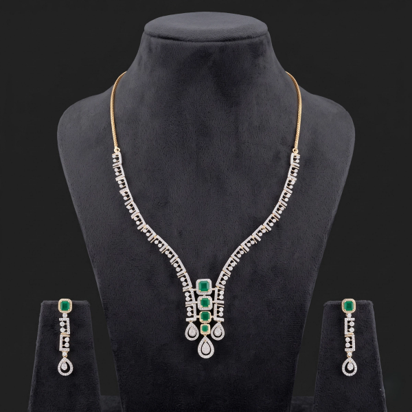 Gold D Necklace