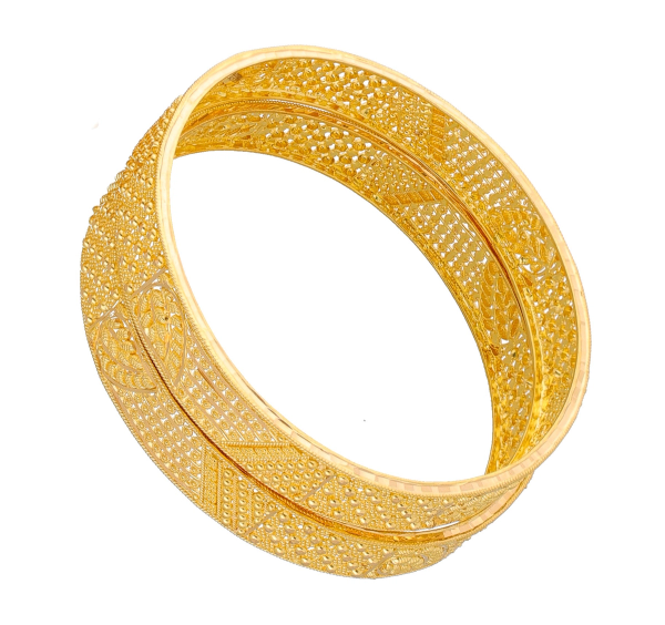 Machine made Gold bangle