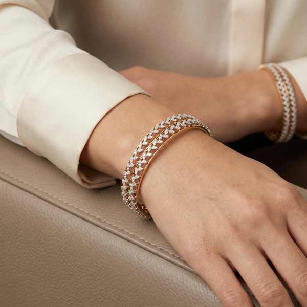 Diamond Bangles