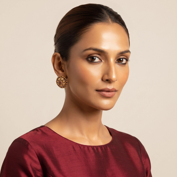 Antique Gold Earrings