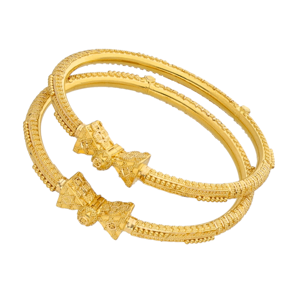 Gold bangle