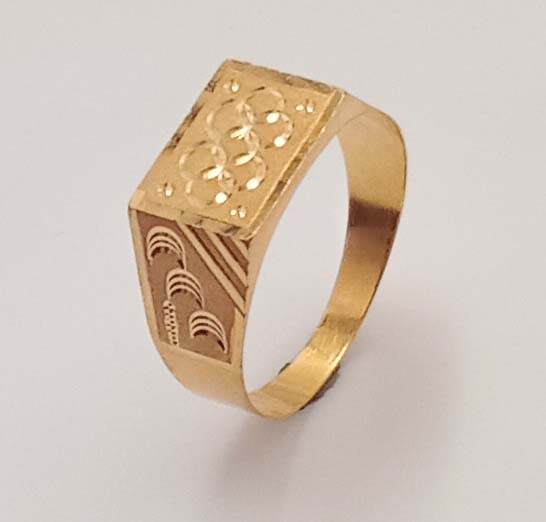 Plain Gold Ring 