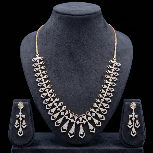 Gold D Necklace