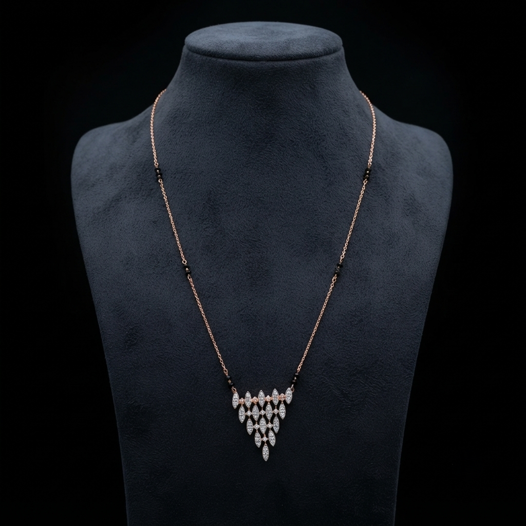 Diamond Mangalsutra 