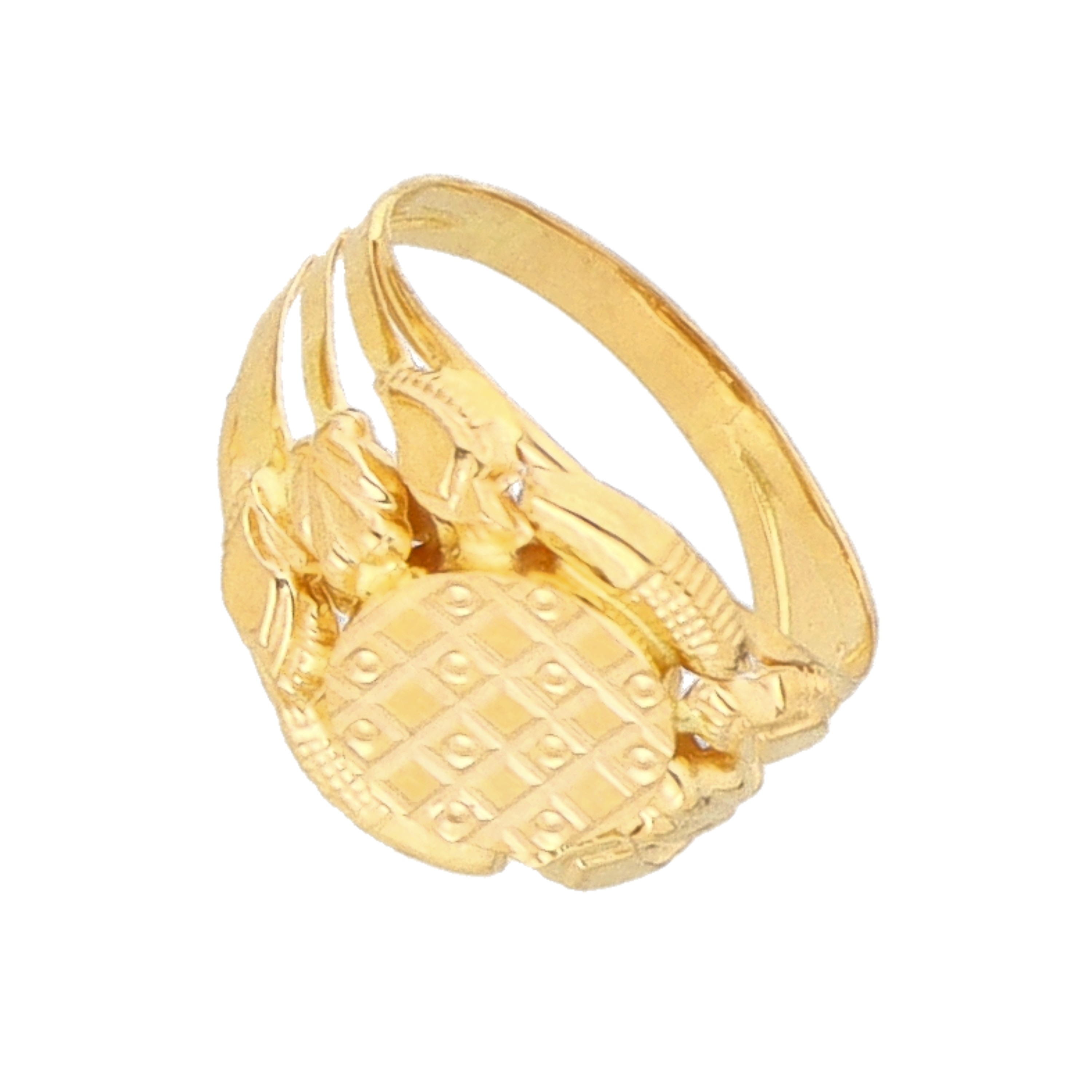 Plain Casting Gold Ring 
