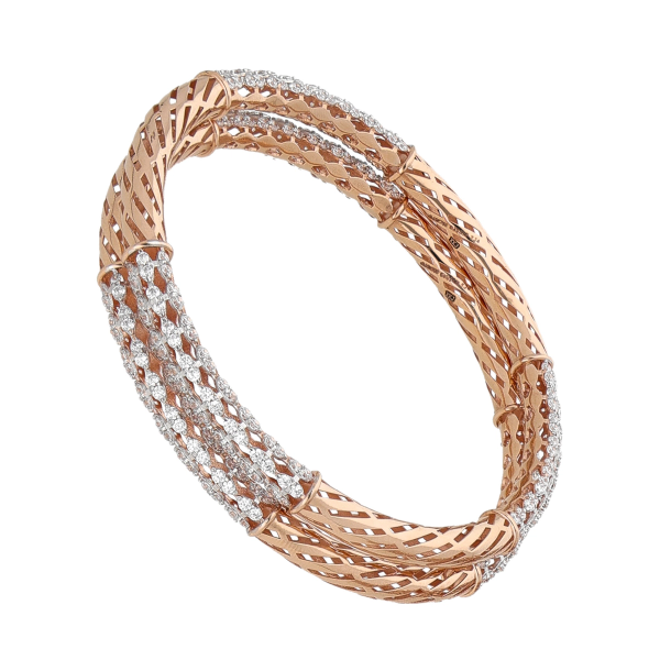 Gold bangle 