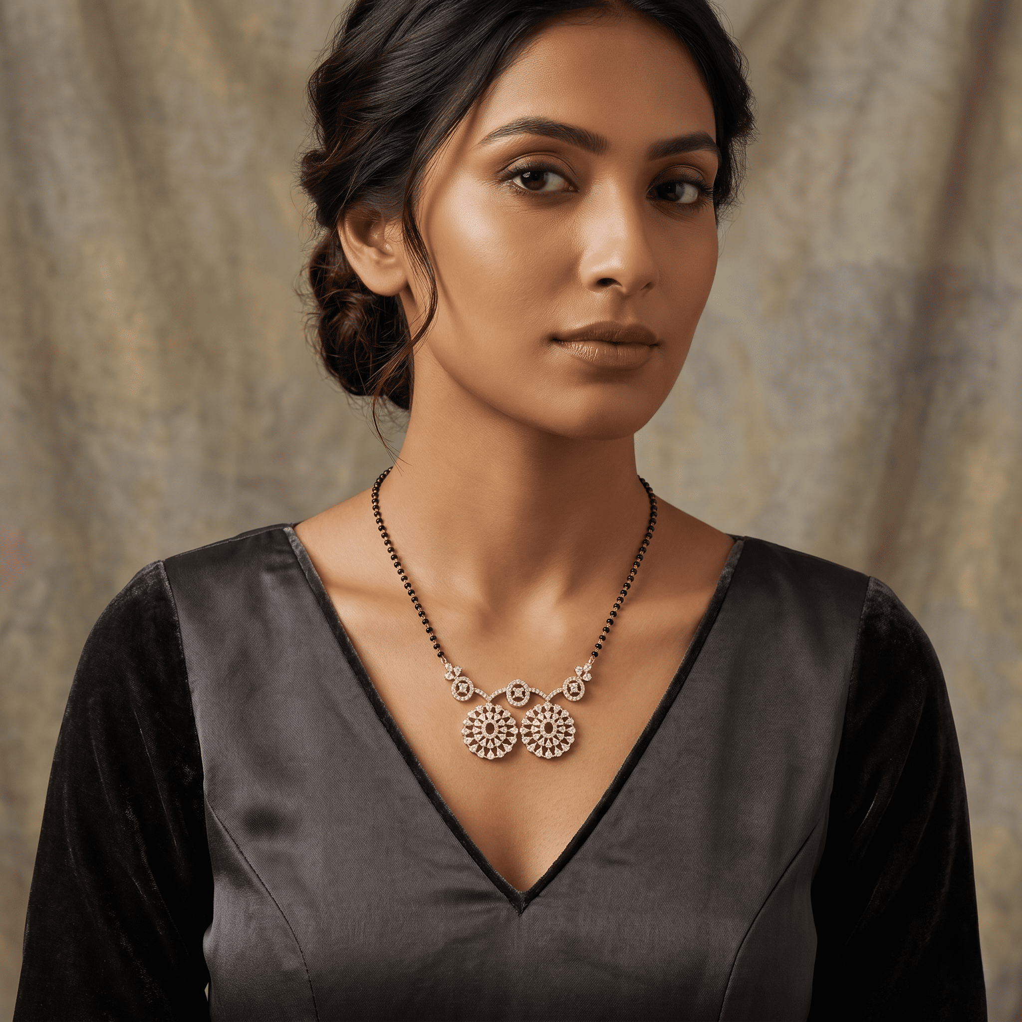 Gold D Pendant