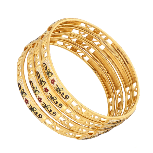 Gold bangle