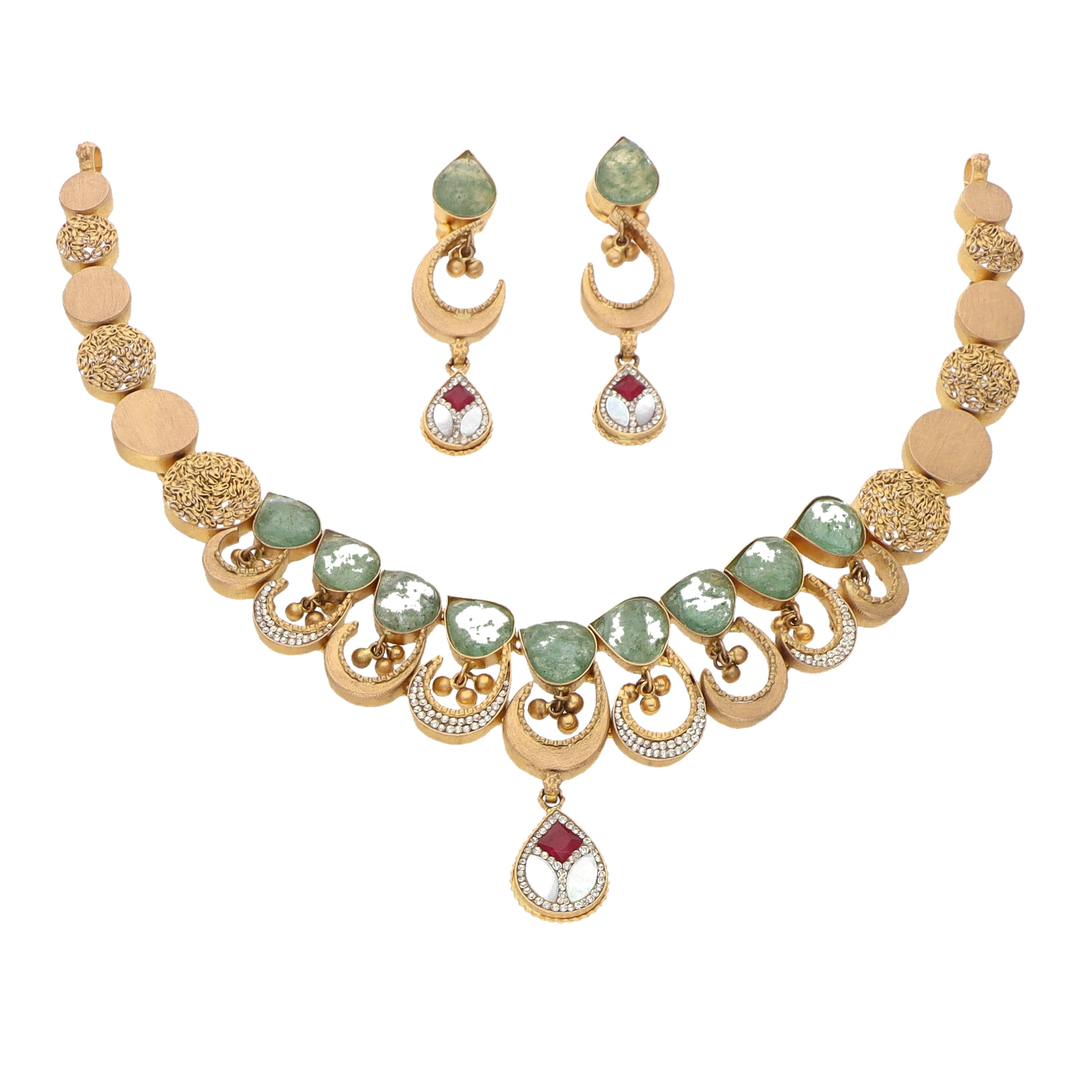 Antique Gold Half Set