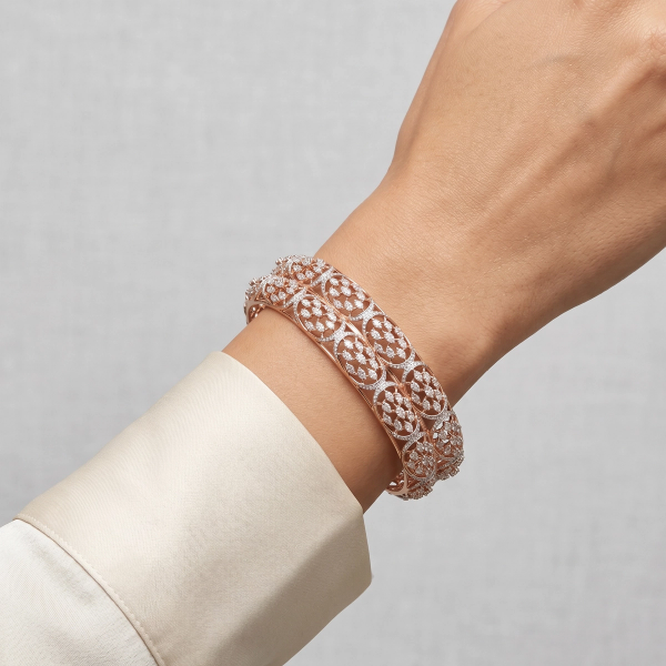 Diamond Bangles