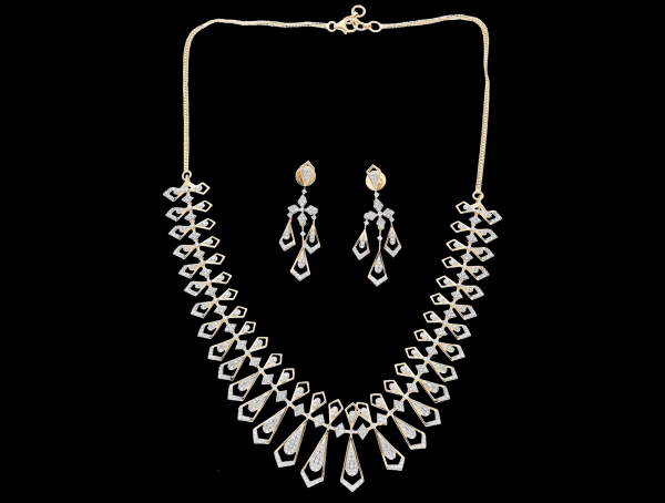 Gold D Necklace