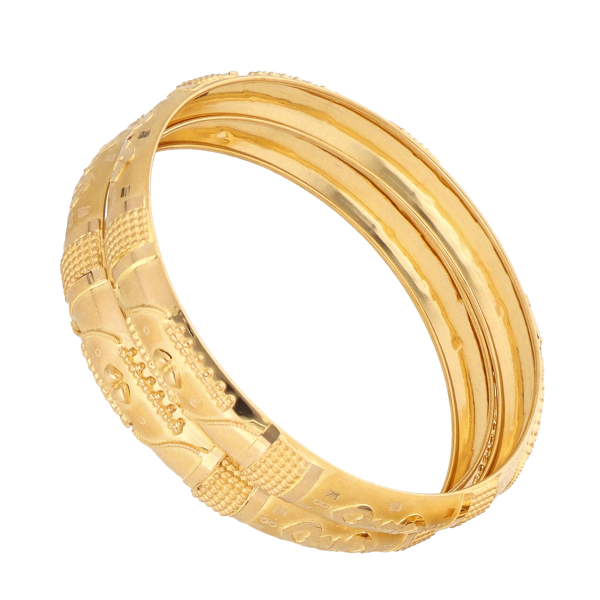 Gold bangle