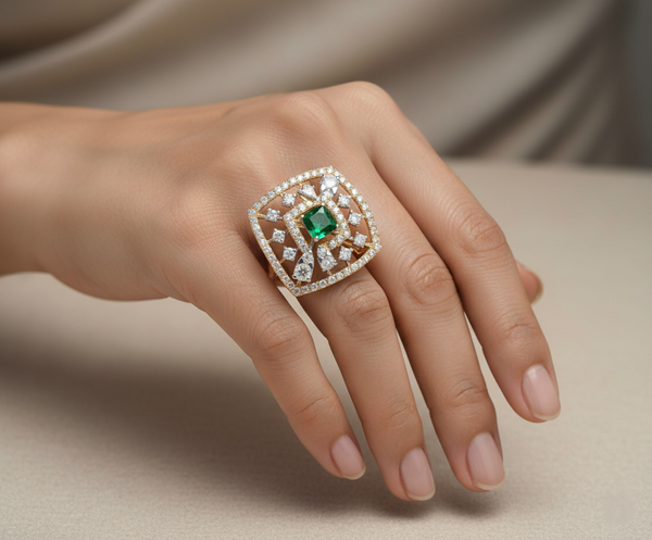 Gold D Ring