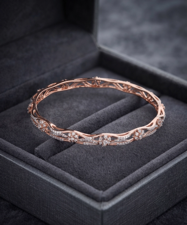 Diamond Bangles