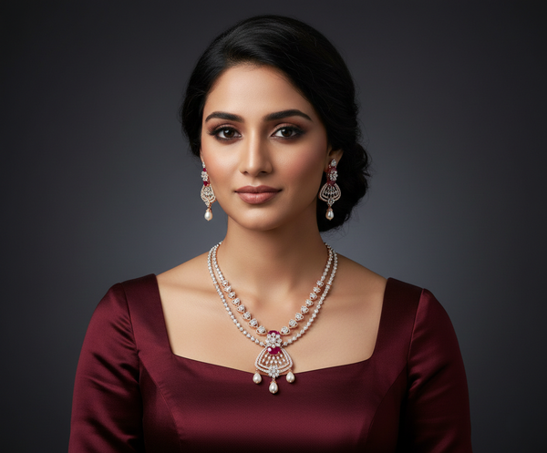 Gold D Necklace