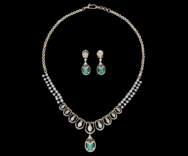 Gold D Necklace