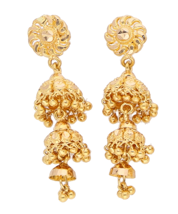 Gold Jhumka