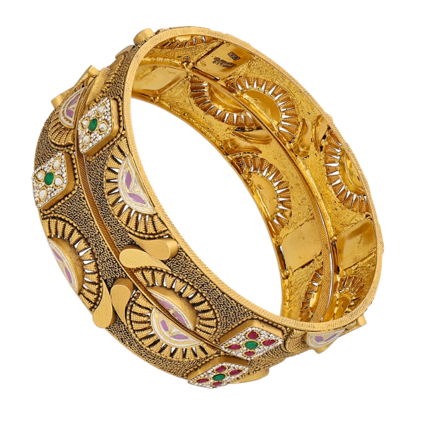 Gold bangle