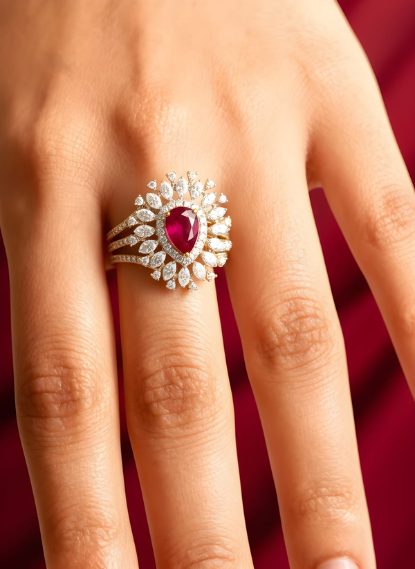Gold D Ring