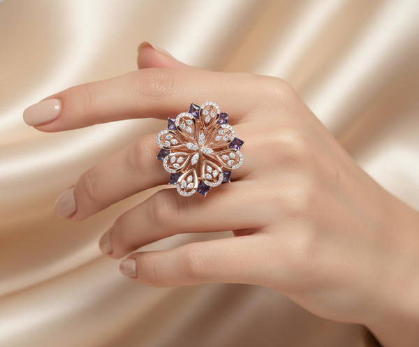Gold D Ring