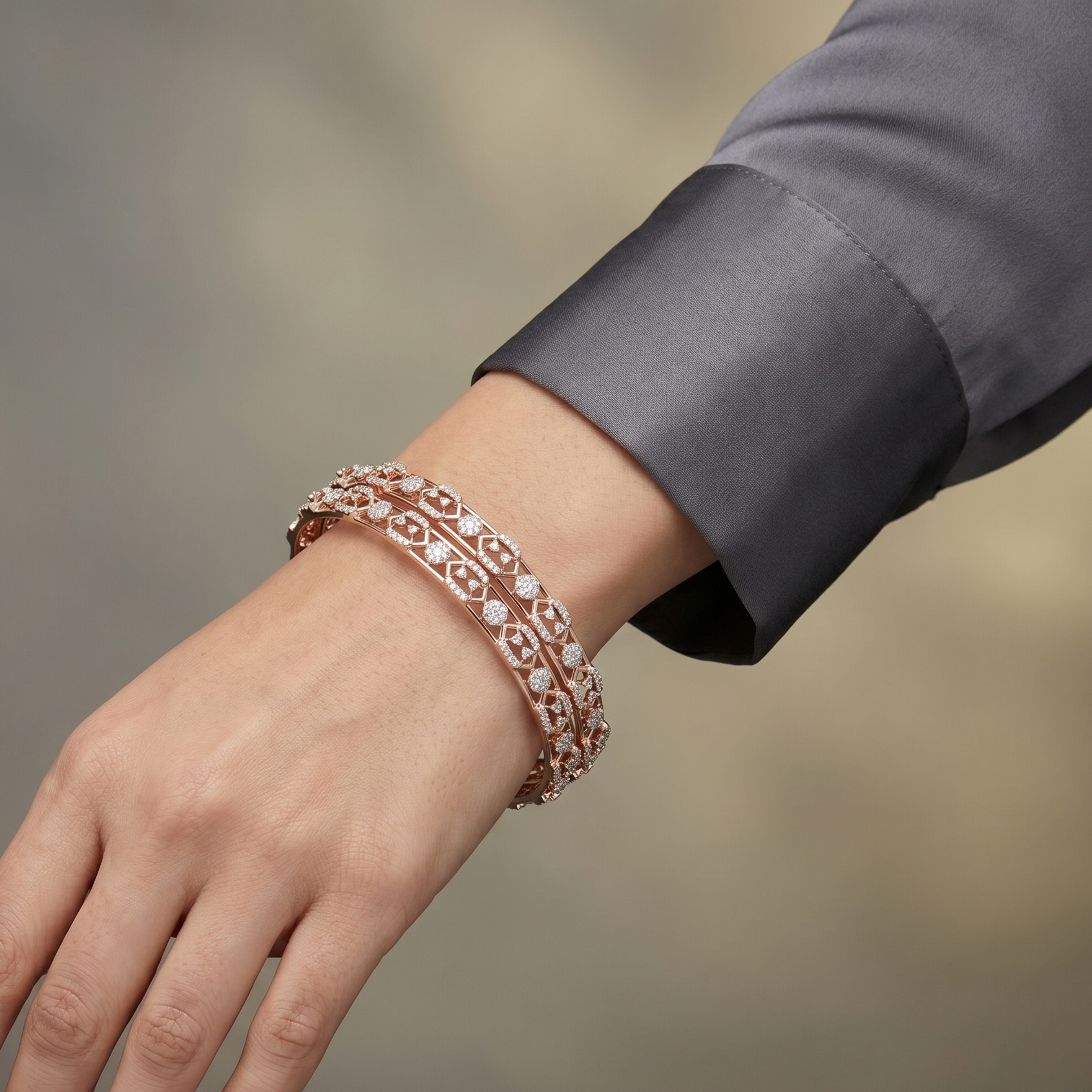 Diamond Bangle