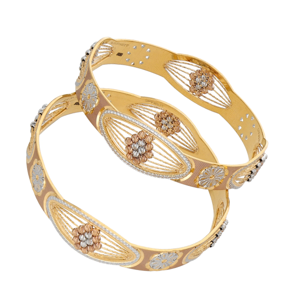 Machine Made Gold bangle 