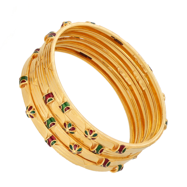 Gold bangle