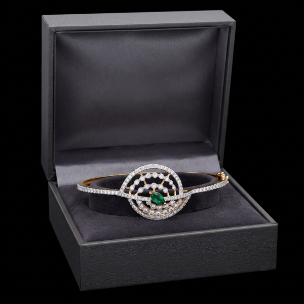 Gold D Bracelet