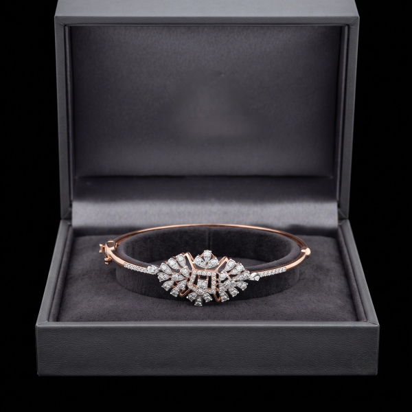 Gold D Bracelet