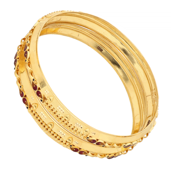 Gold bangle