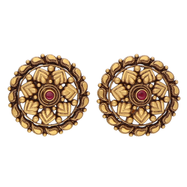 Antique Gold Earrings