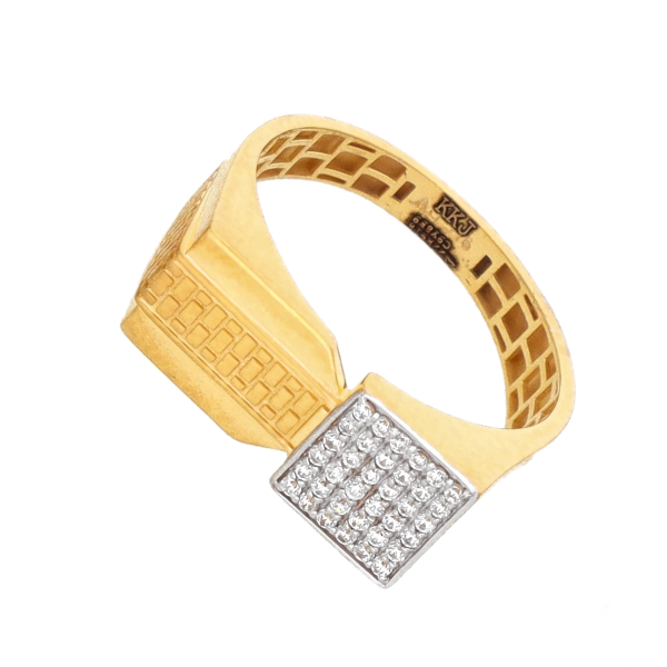 GB Fancy Gold Ring 