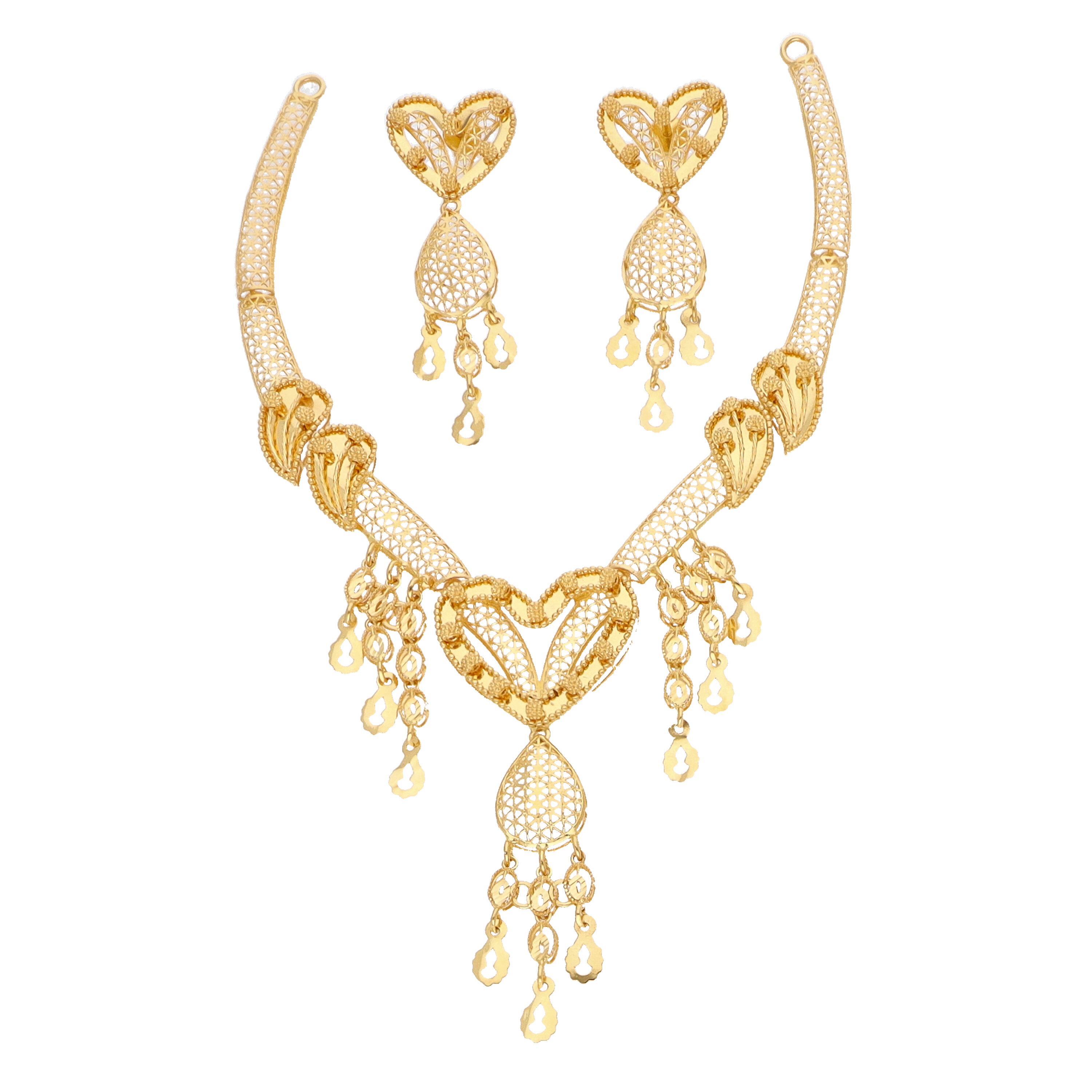 Gold halfset