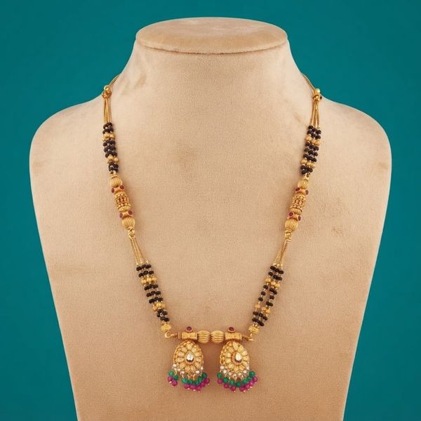 Geru Mangalsutra 
