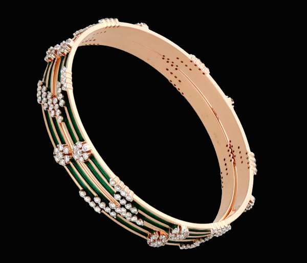 Diamond Bangles