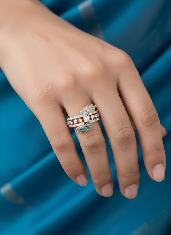Gold D Ring