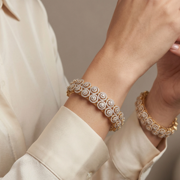 Diamond Bangles