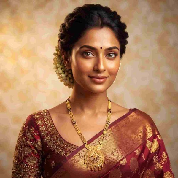 Long Traditional Gold Mangalsutra