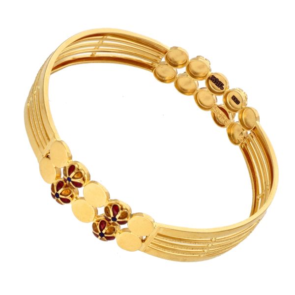 Gold bangle