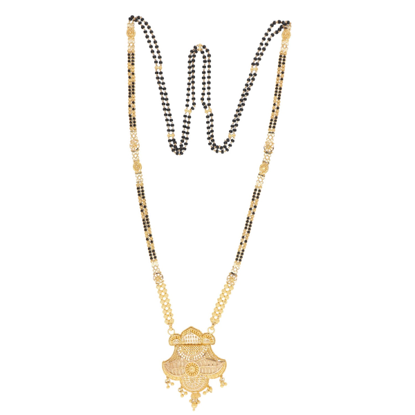 Long  Black Bead Mangalsutra