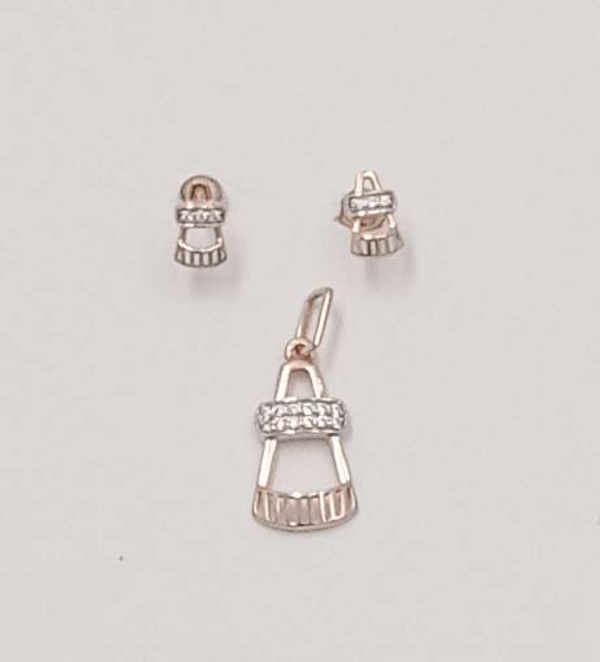 Rose Gold Pendant Set 