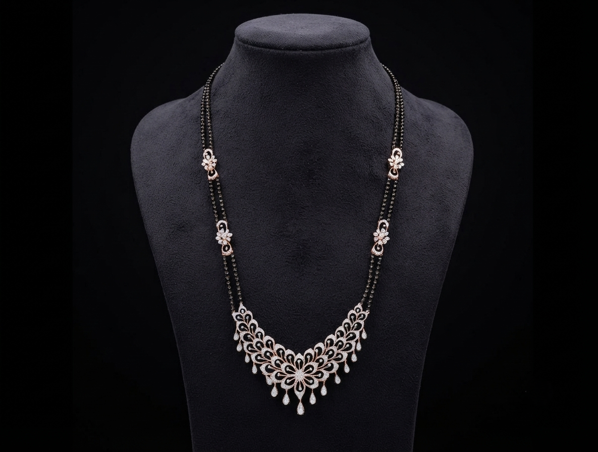 Diamond Mangalsutra 