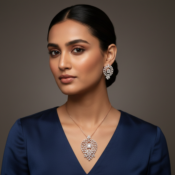Gold D Pendant