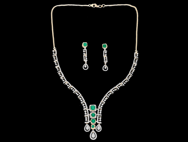 Gold D Necklace