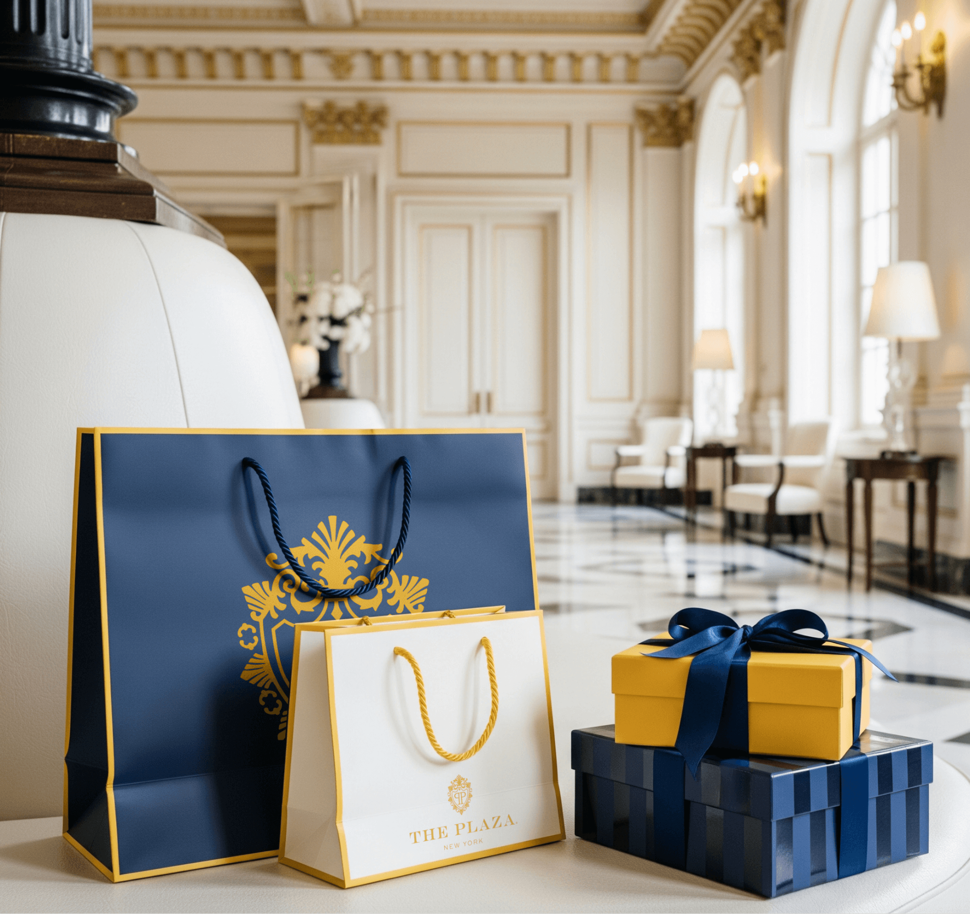 The Plaza New York packaging