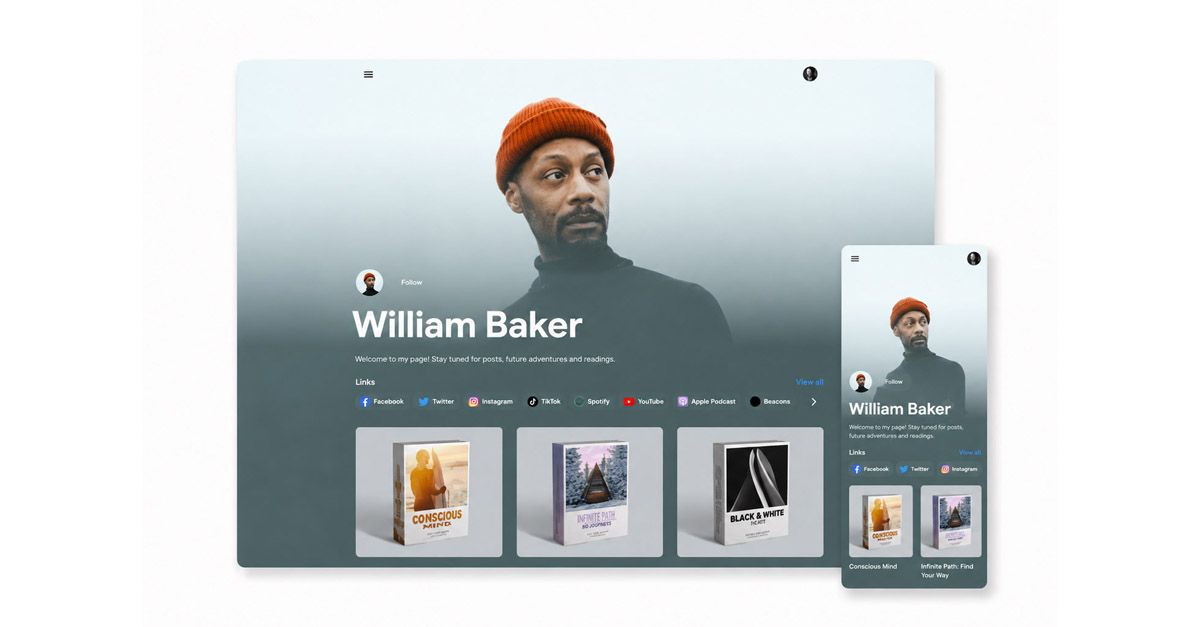 Google Labs Qaya creator storefront shown across desktop and mobile, with brand and product strategy by Love & War.