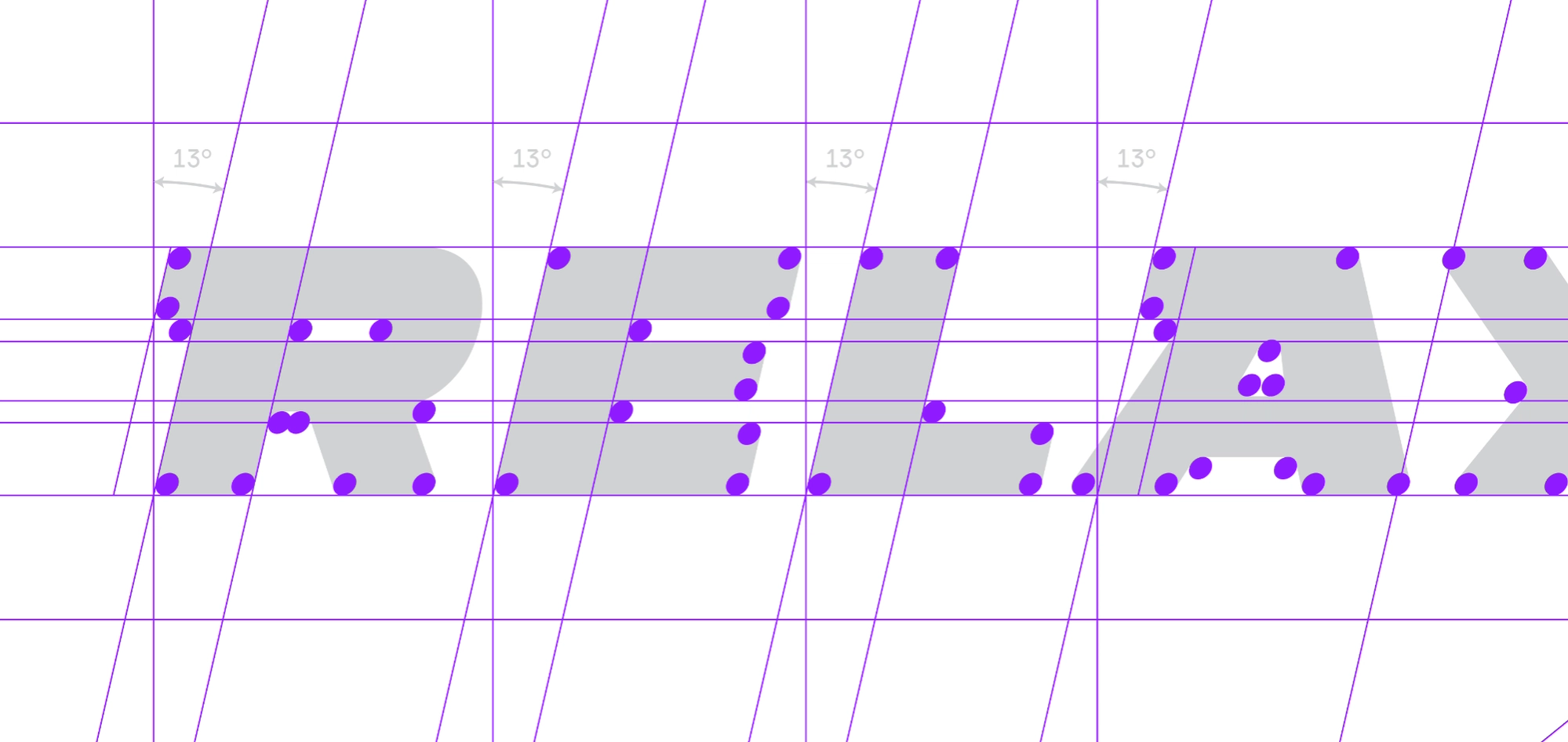 Relay logo construction