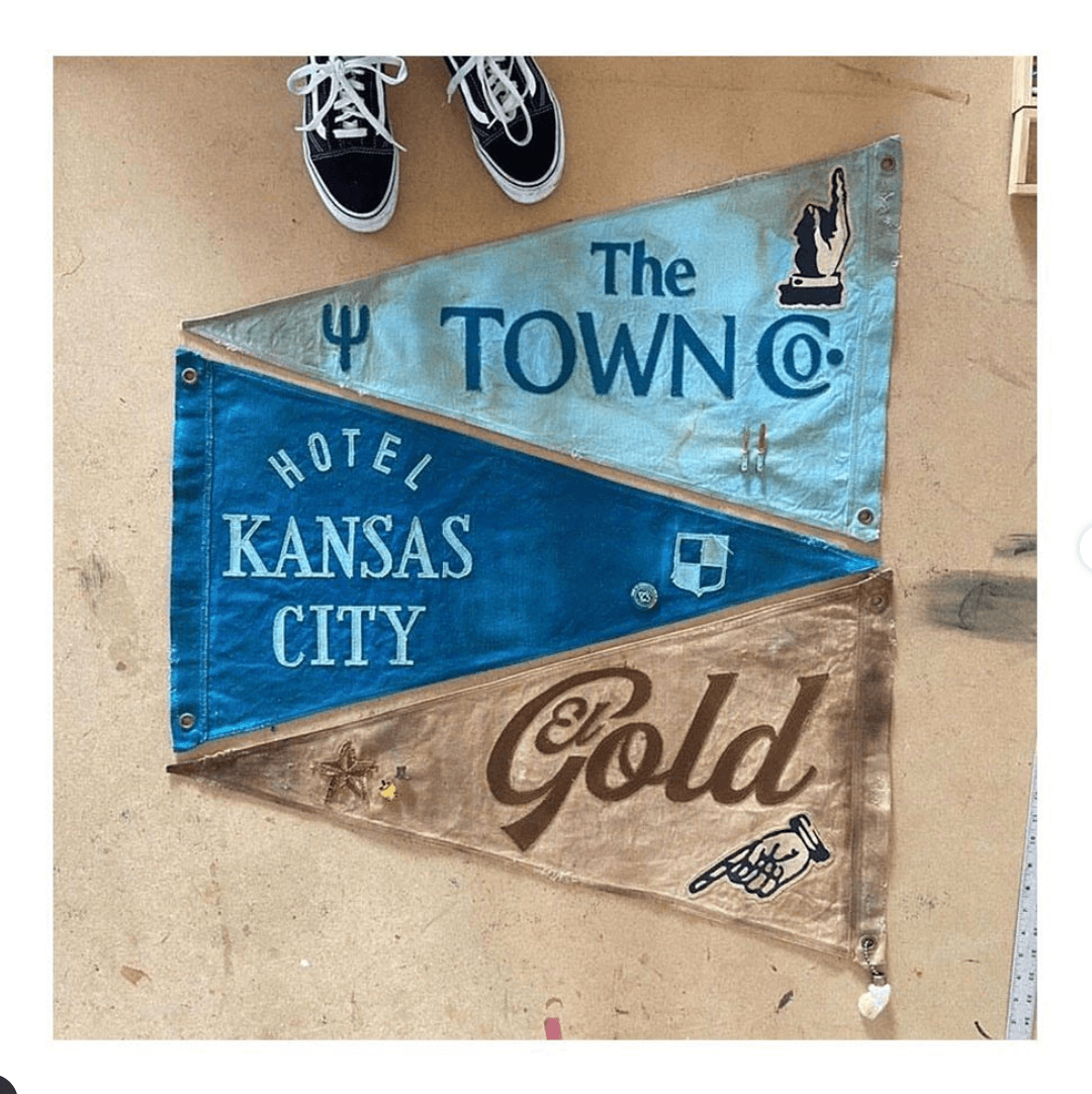 Custom flags Hotel Kansas City