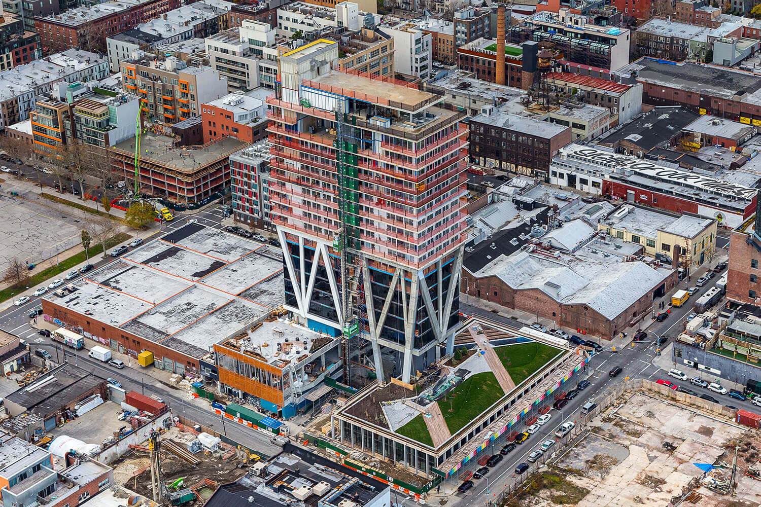 William Vale under construction