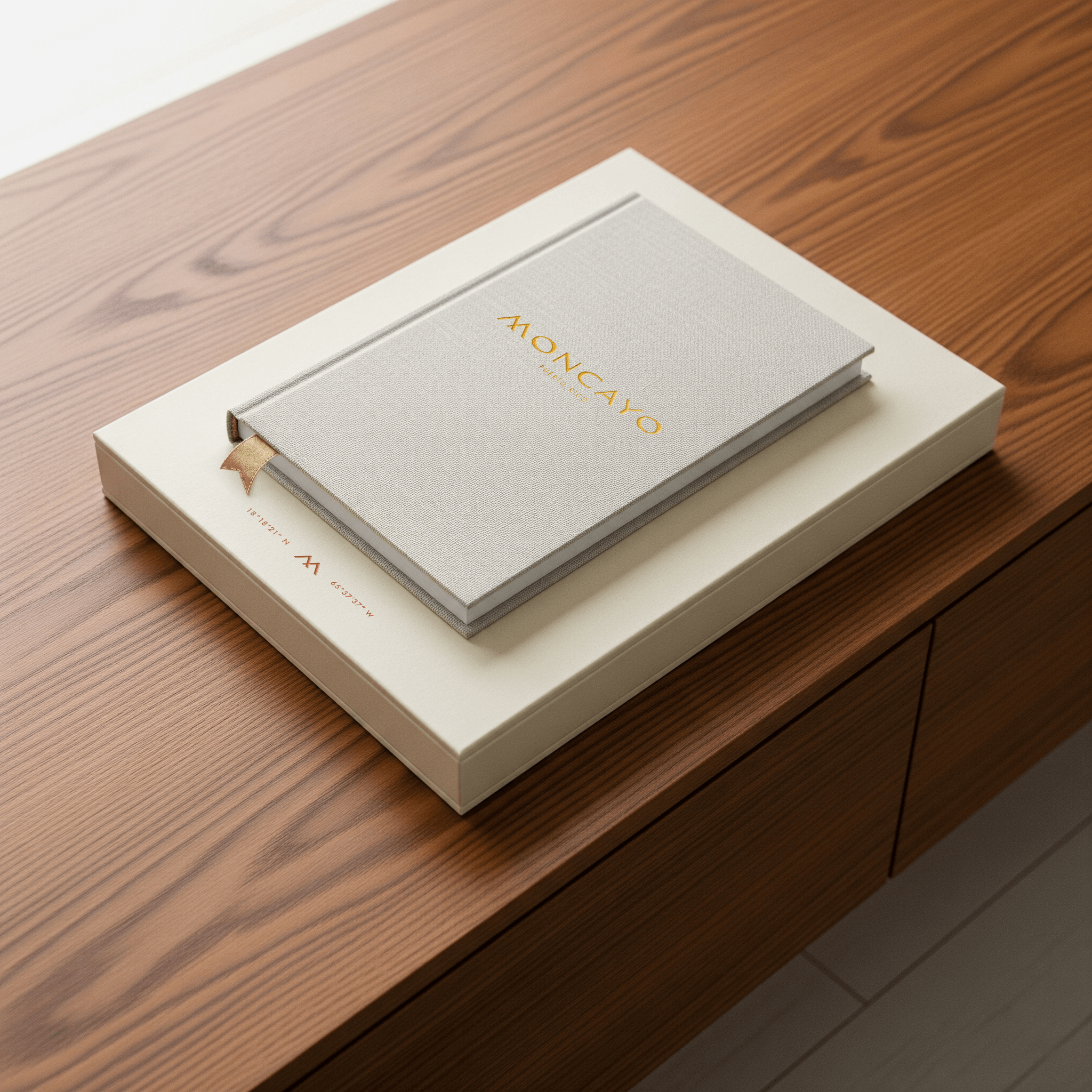 Moncayo brand book showcasing the luxury resort's visual identity and destination branding developed by Love & War.